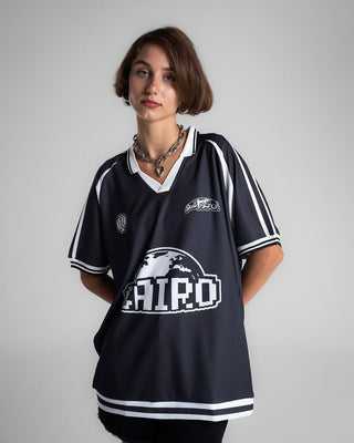 Black Cairo Jersey Jersey IN YOUR SHOE 