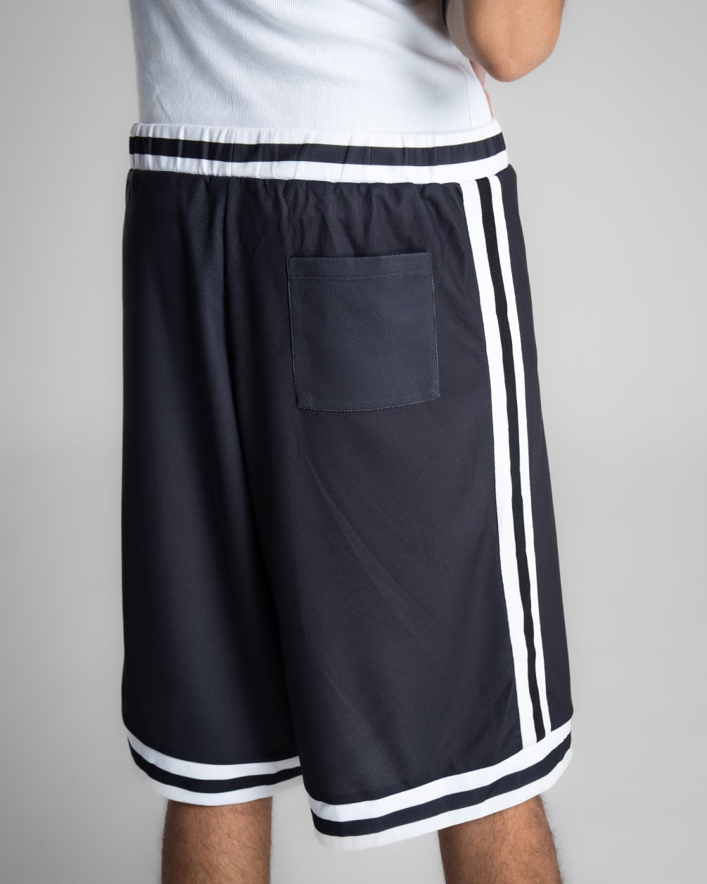 Black Cairo Jersey Shorts Sworts IN YOUR SHOE 