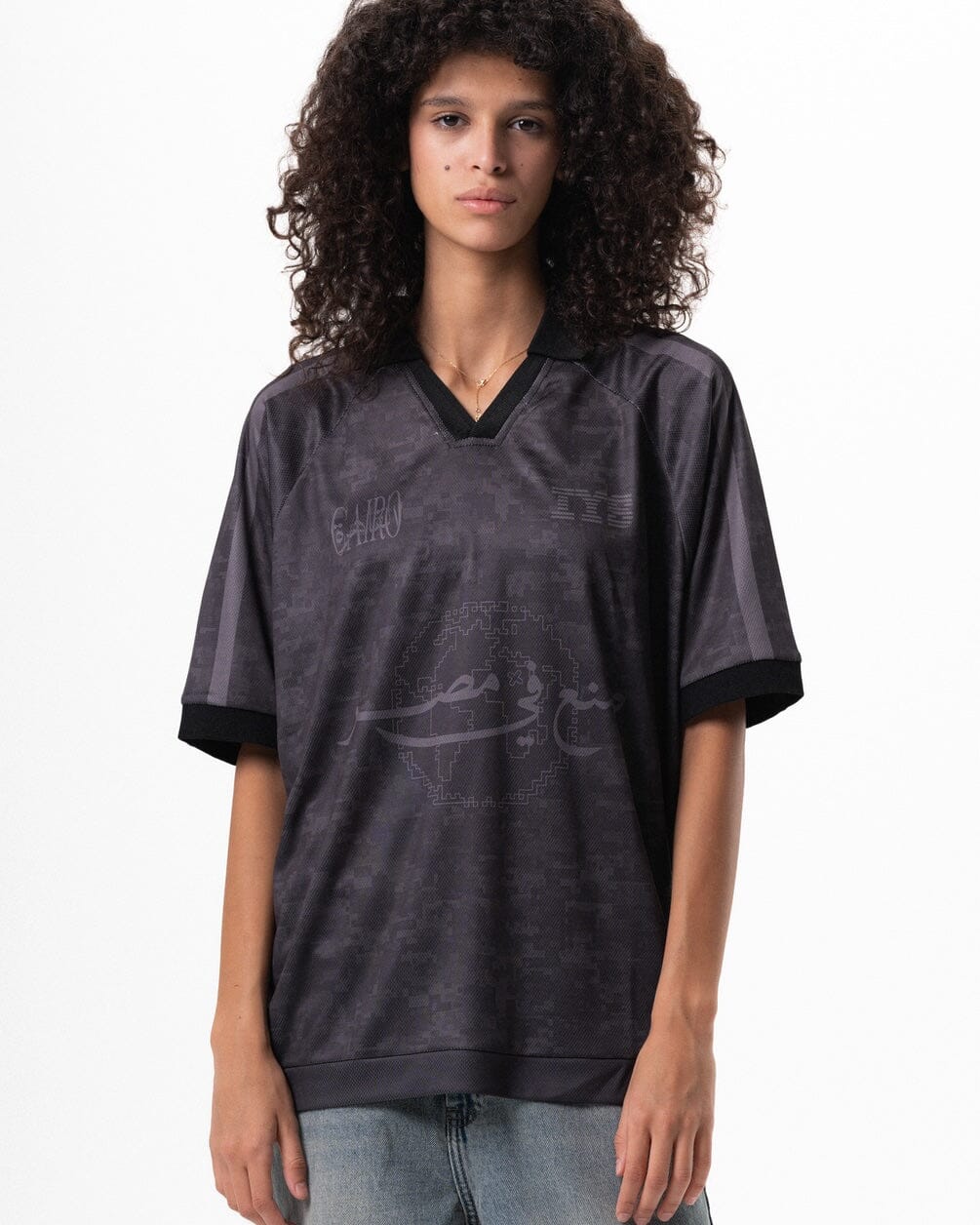 Black Camo Jersey Jersey IN YOUR SHOE M 