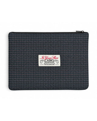 Black Checkered Laptop Sleeve Laptop Sleeve IN YOUR SHOE 13-14 inch 