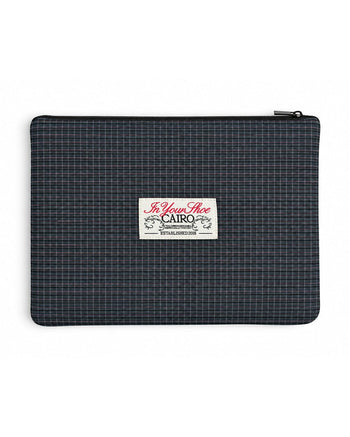 Black Checkered Laptop Sleeve Laptop Sleeve IN YOUR SHOE 13-14 inch 