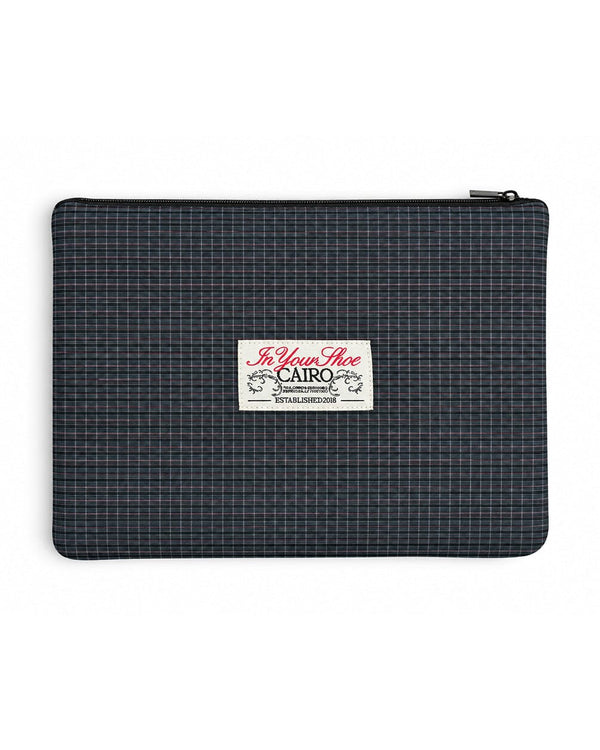 Black Check Laptop Sleeve