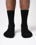 Black Fluffy Socks