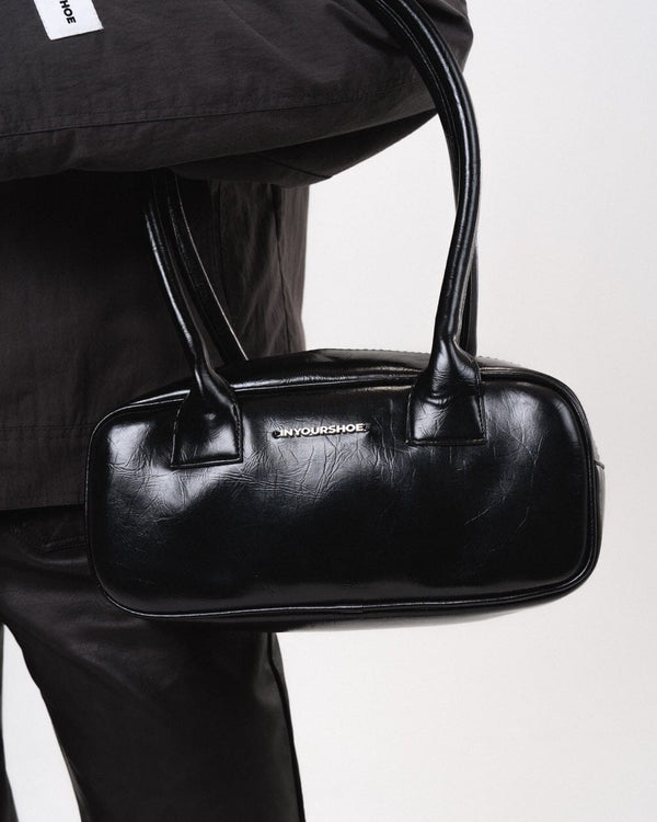 Black Leather Handbag
