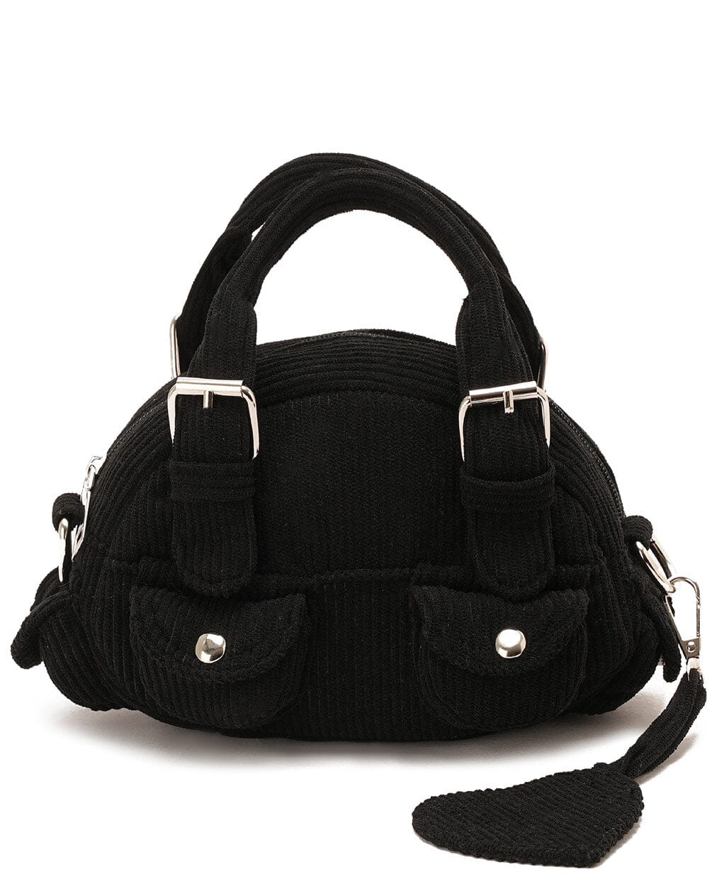 Black Mini Corduroy Bag Corduroy Bag IN YOUR SHOE 