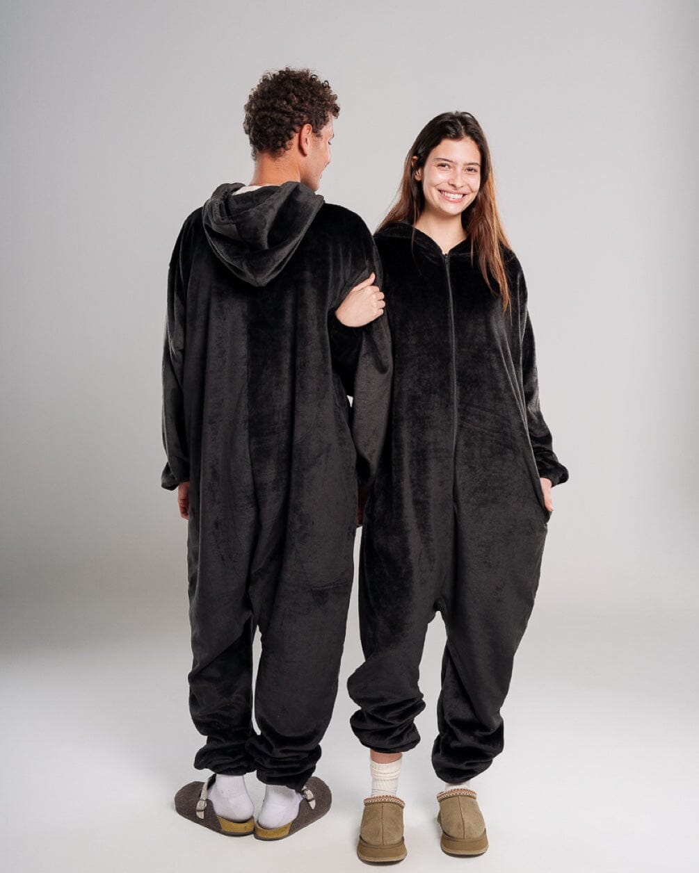 Black Onesie Onesies IN YOUR SHOE 