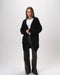 Black Oversized Sleeves Cardigan