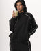 Black Oversized Track Jacket