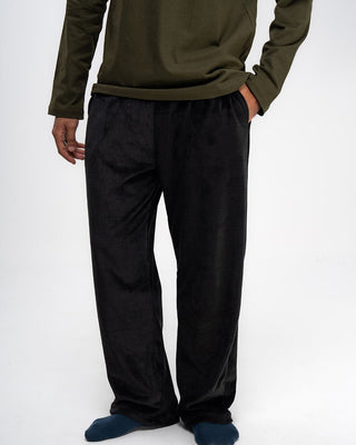 Black Plain Fluffy Pjoys Fluffy Pjoys IN YOUR SHOE 