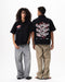 Black Short Sleeve Worker Shirt