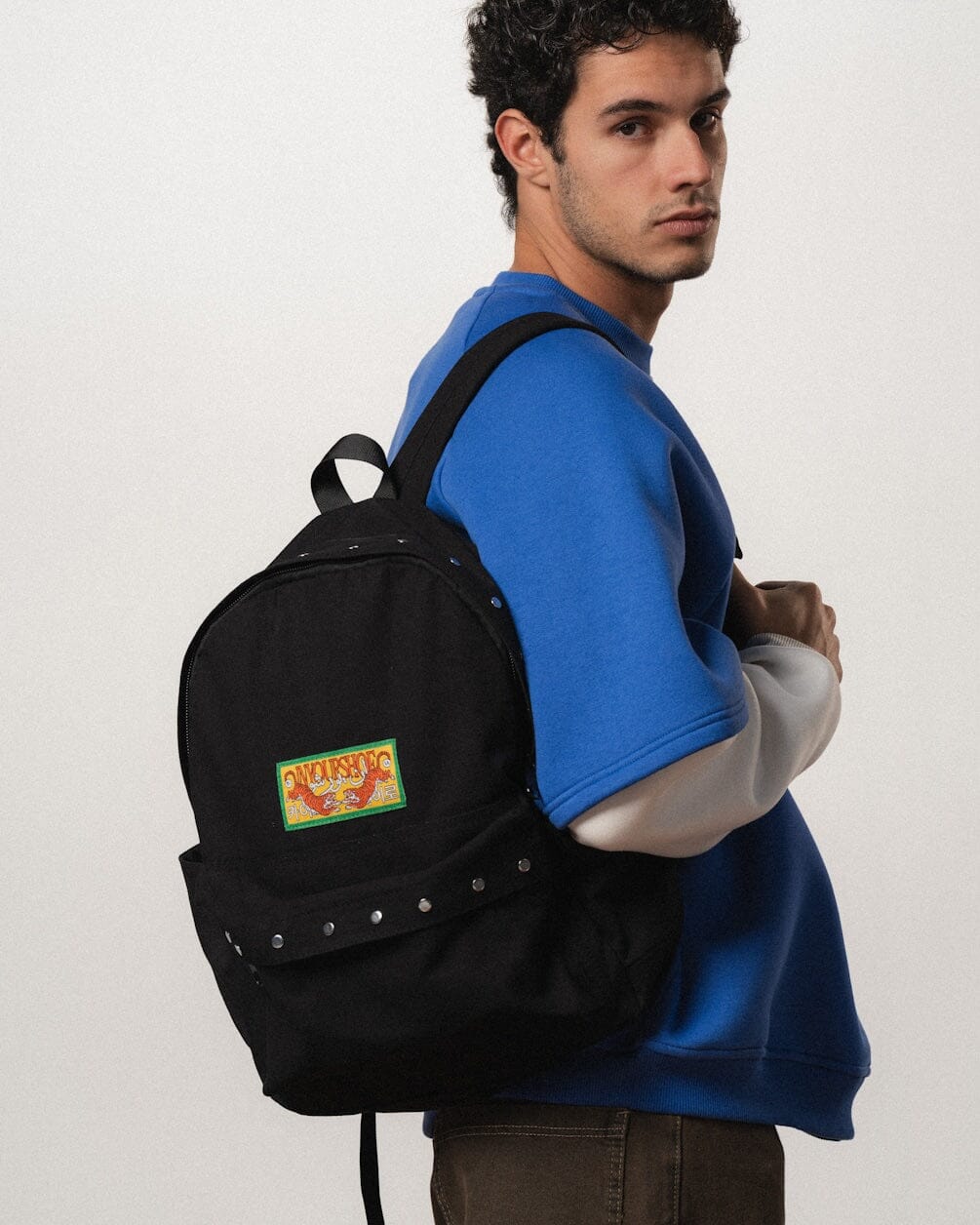 Black Studded Backpack Backpacks IN YOUR SHOE 