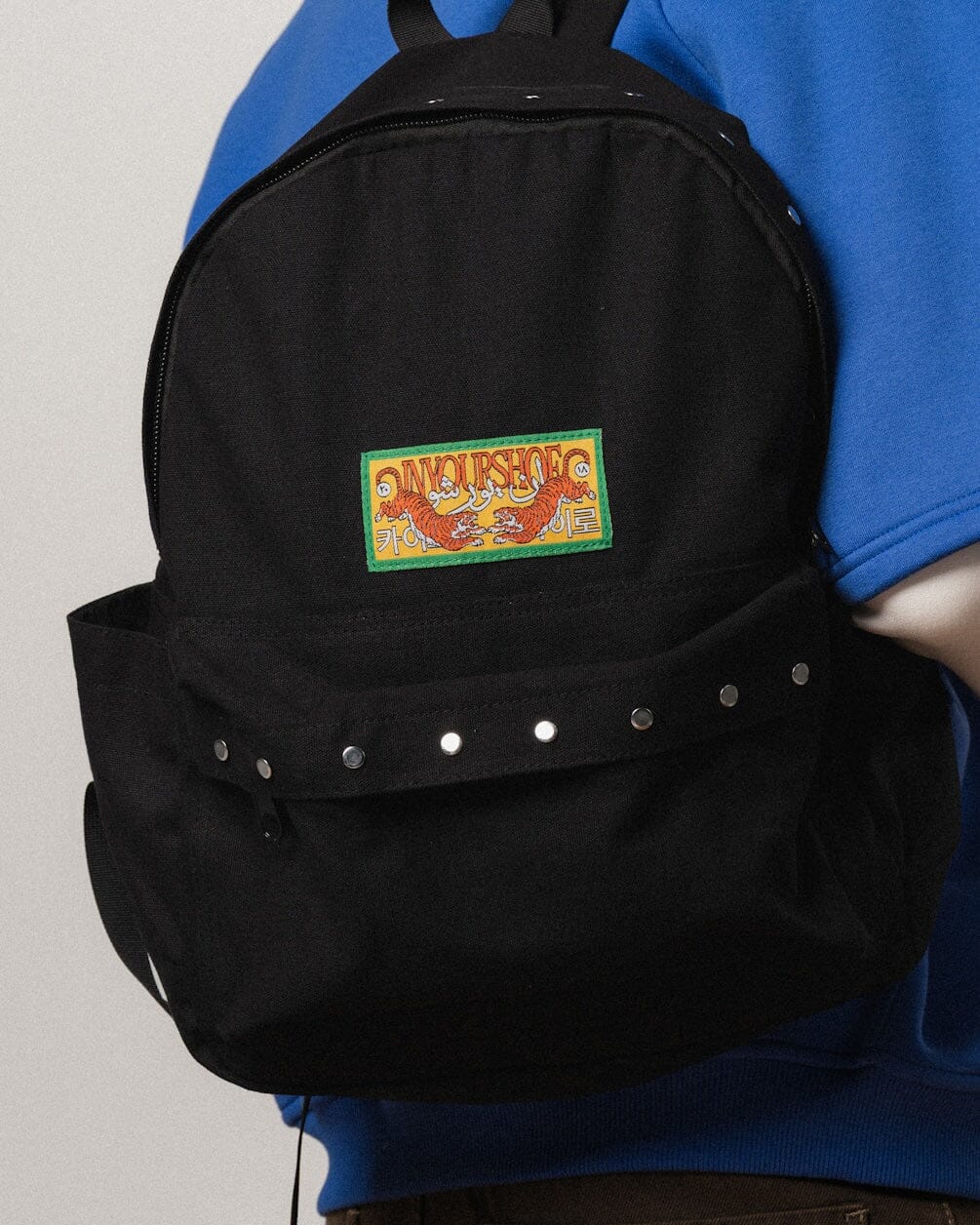 Black Studded Backpack Backpacks IN YOUR SHOE 