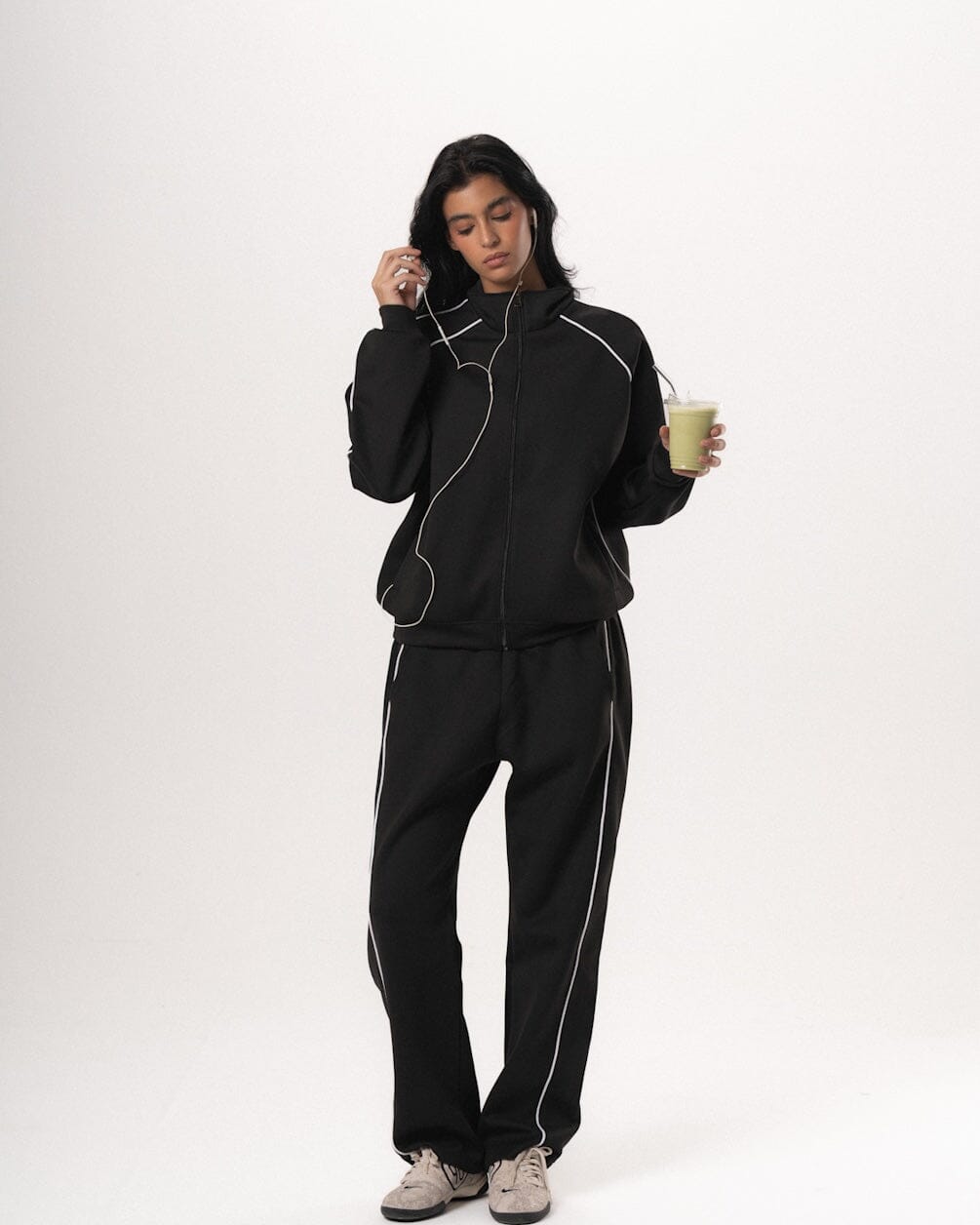 Black Tracksuit IN YOUR SHOE M S 