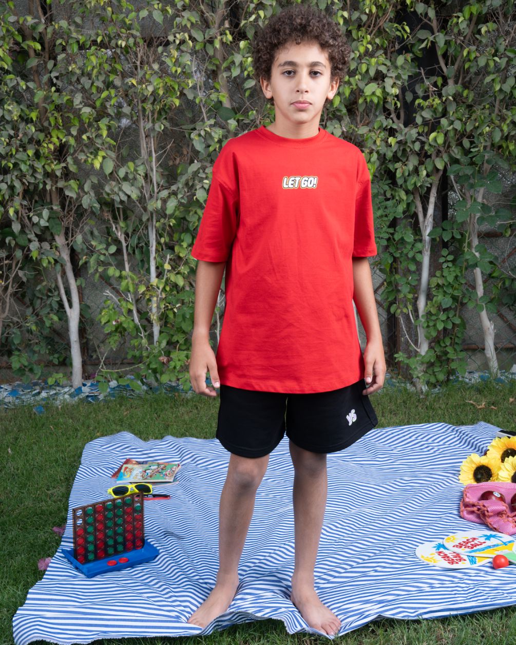 Black Wide-Leg Kids Sworts Kids Sworts IN YOUR SHOE 3 