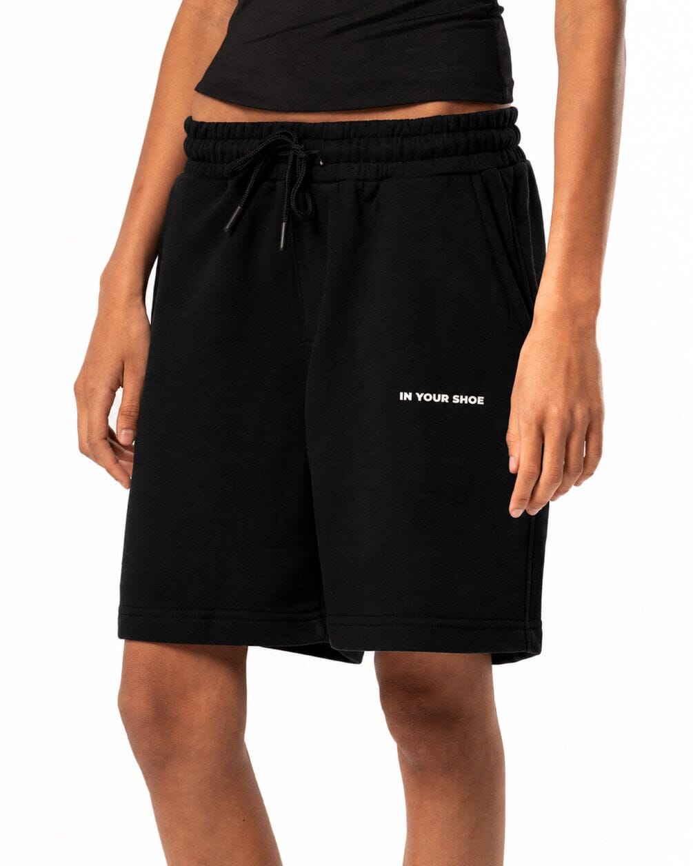 Black Wide Leg Sworts Sworts IN YOUR SHOE 