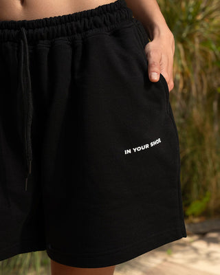 Black Wide Leg Sworts Sworts IN YOUR SHOE 