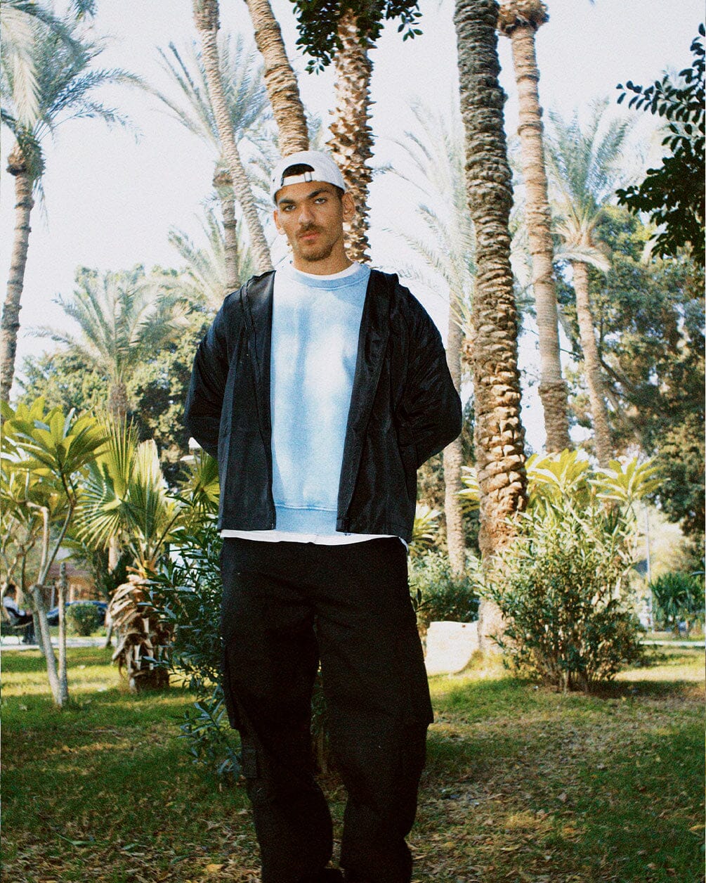 Black Windbreaker Windbreaker IN YOUR SHOE L 