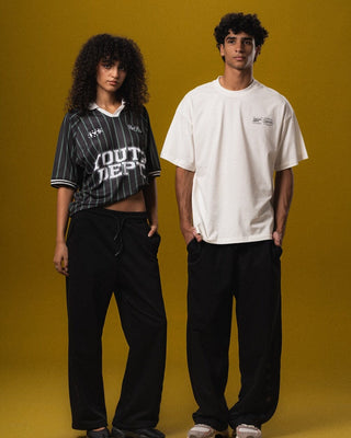 Black ZED Stars Wide Leg Swants Swants IYS X ZED S 