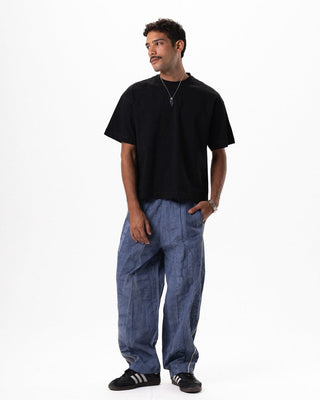 Blue Barrel Track Pants Pants IN YOUR SHOE M 
