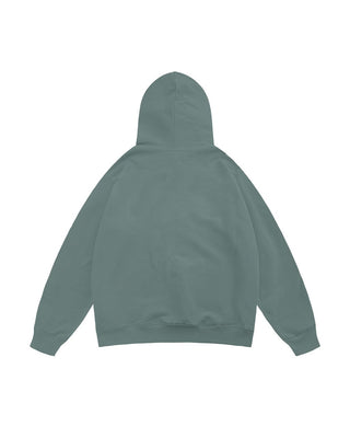 Blue Basic Oversized Hoodie Plain Hoodies IN YOUR SHOE 
