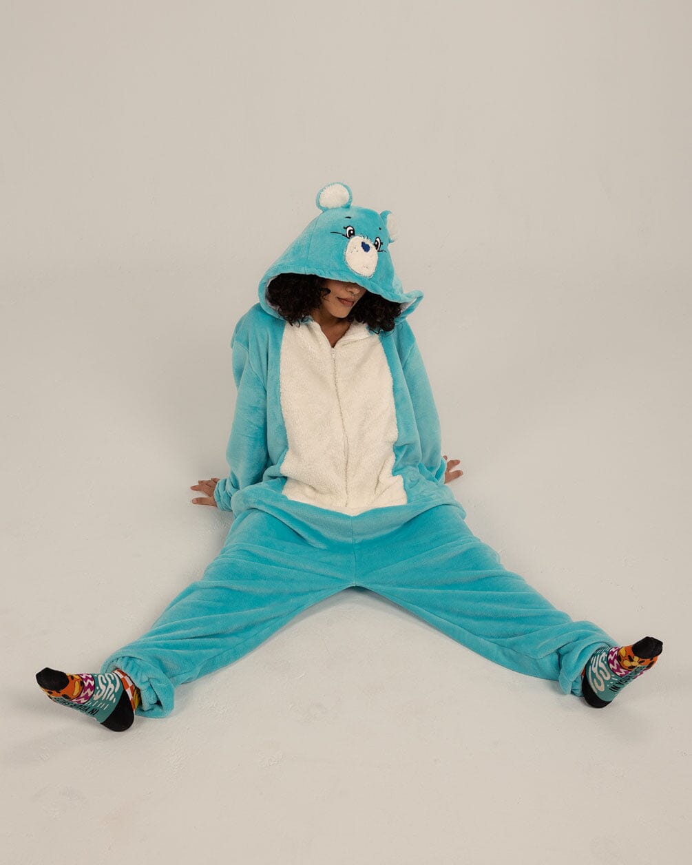 Blue Bear Onesie Onesies IN YOUR SHOE L-XL 