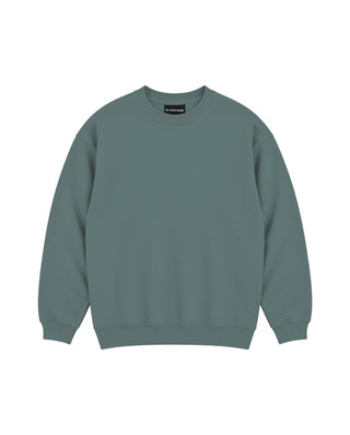 Blue Boxy Crewneck Crewnecks IN YOUR SHOE S 