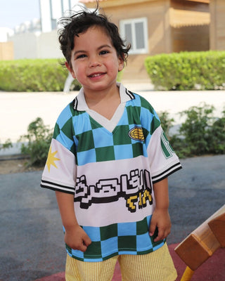 Blue Cairo Kids Jersey Kids Jersey IN YOUR SHOE 