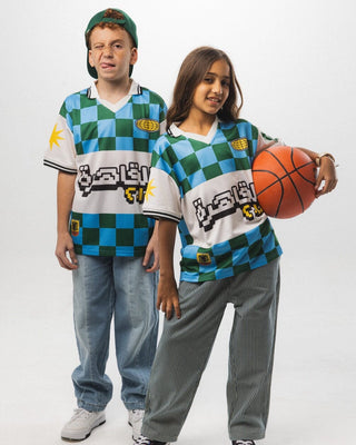 Blue Cairo Kids Jersey Kids Jersey IN YOUR SHOE 2-3 