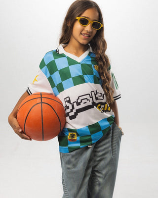 Blue Cairo Kids Jersey Kids Jersey IN YOUR SHOE 4-5 