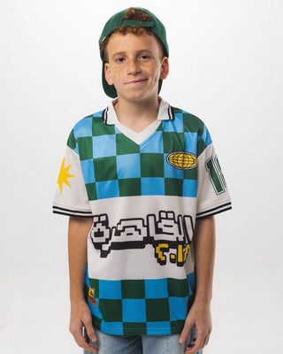 Blue Cairo Kids Jersey Kids Jersey IN YOUR SHOE 8-9 
