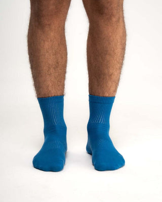 Blue Derby Neck Socks Neck Socks IN YOUR SHOE 