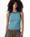 Blue & Green Striped Tank Top