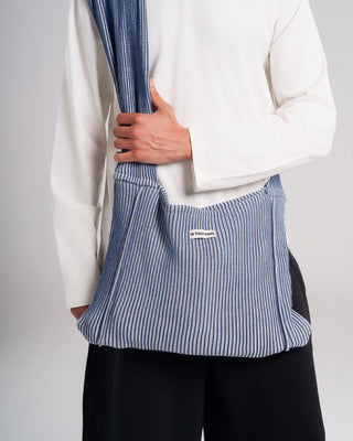Blue Knit Crossbody Bag Crossbody Bag IN YOUR SHOE 