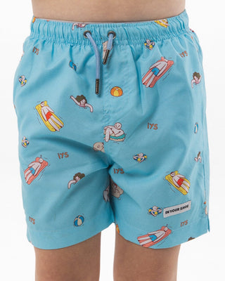 Blue Lagoon Kids Swim Shorts Kids Swim Shorts IN YOUR SHOE 6-7 