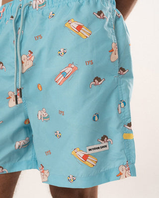 Blue Lagoon Swim Shorts Swim Shorts IN YOUR SHOE XXL 