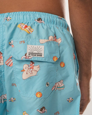 Blue Lagoon Swim Shorts Swim Shorts IN YOUR SHOE 