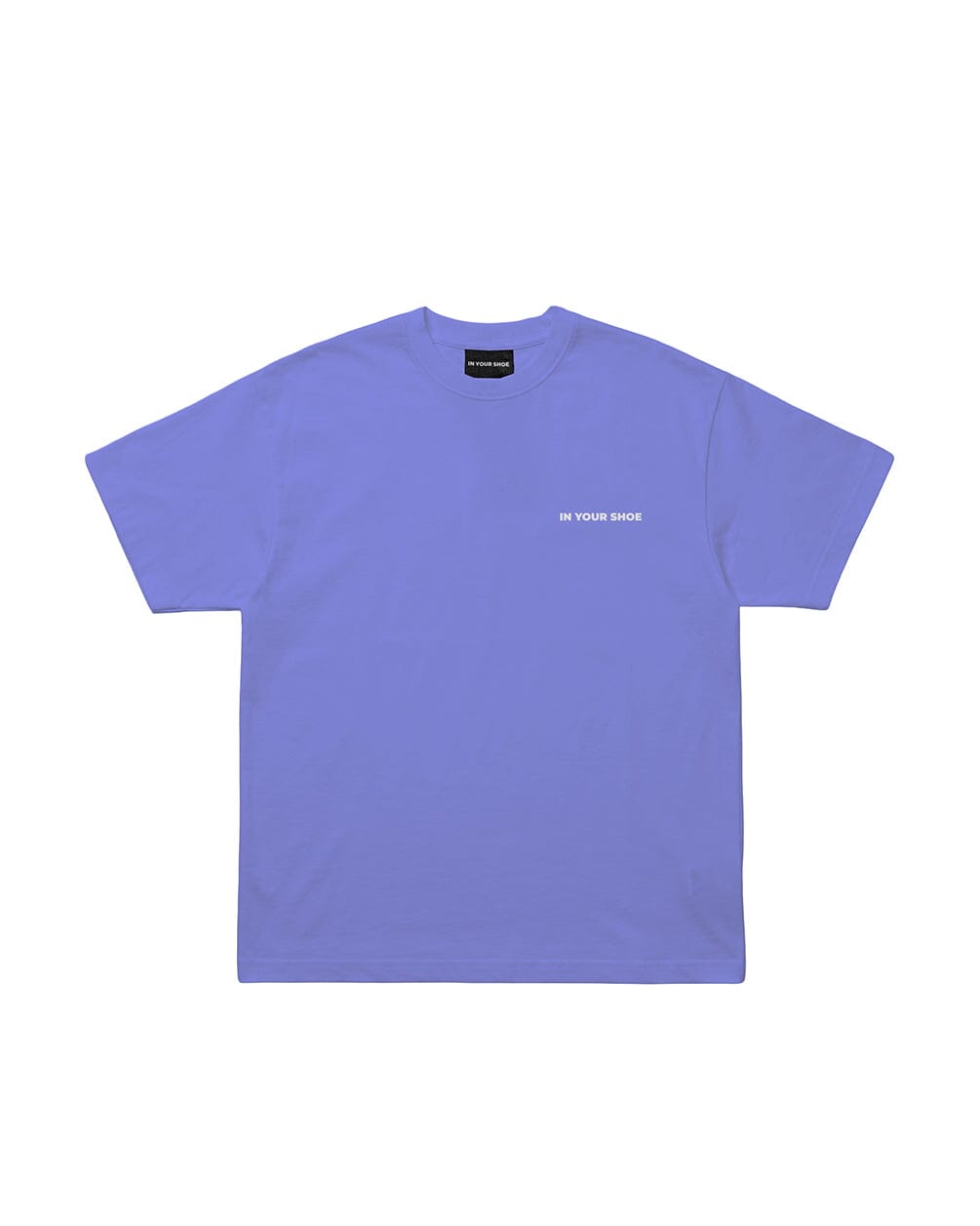 Blue Oversized Tee Basic Oversized Tees IN YOUR SHOE S 
