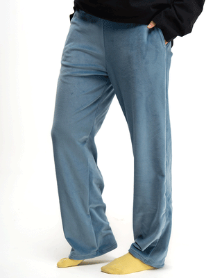 Blue Plain Fluffy Pjoys Fluffy Pjoys IN YOUR SHOE 