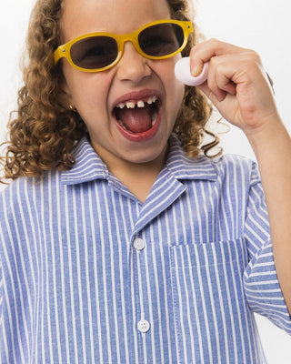 Blue Striped Kids Boxy Shirt kids Shirts IN YOUR SHOE 8-9 