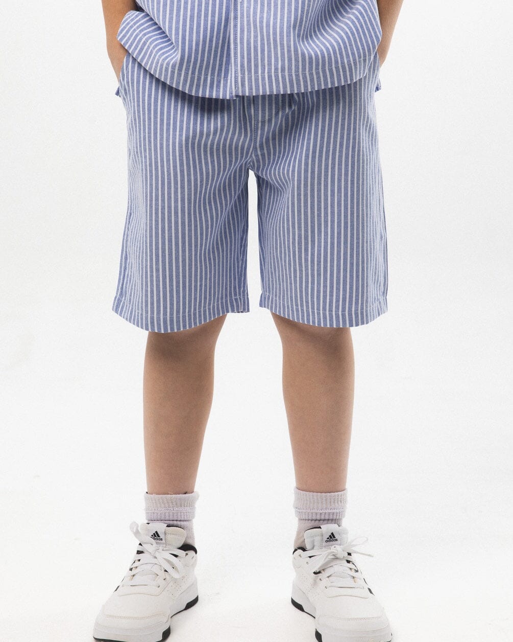 Blue Striped Kids Shorts Kids Boxer Shorts IN YOUR SHOE 6-7 