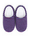 Blue Striped Pantoufle