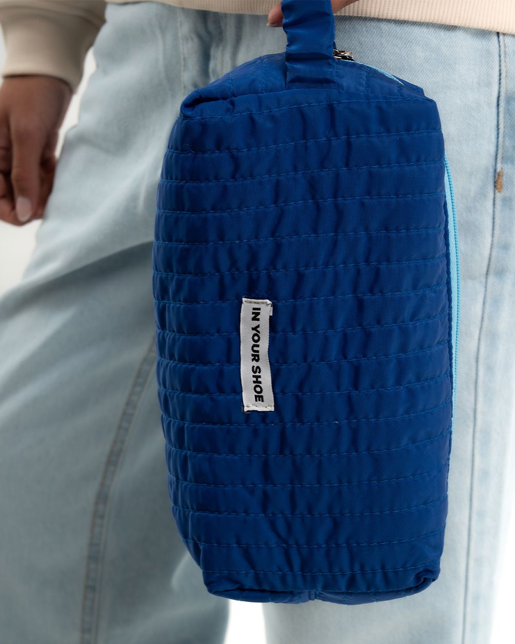Blue Toiletry Bag Toiletry Bag IN YOUR SHOE 