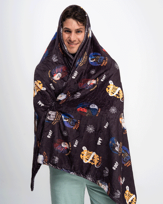 Boo Fluffy Blanket Fluffy Blanket IN YOUR SHOE 