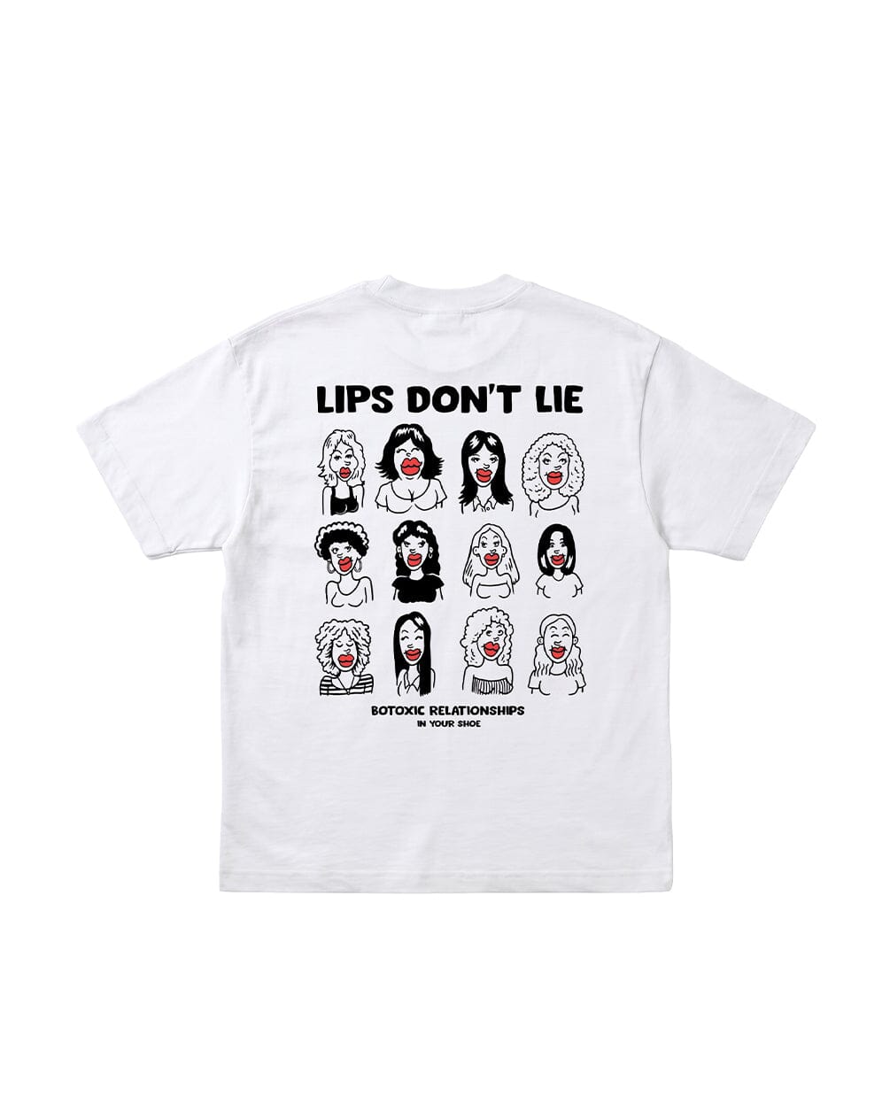 Botox Oversized Tee Printed Oversized Tees IN YOUR SHOE 
