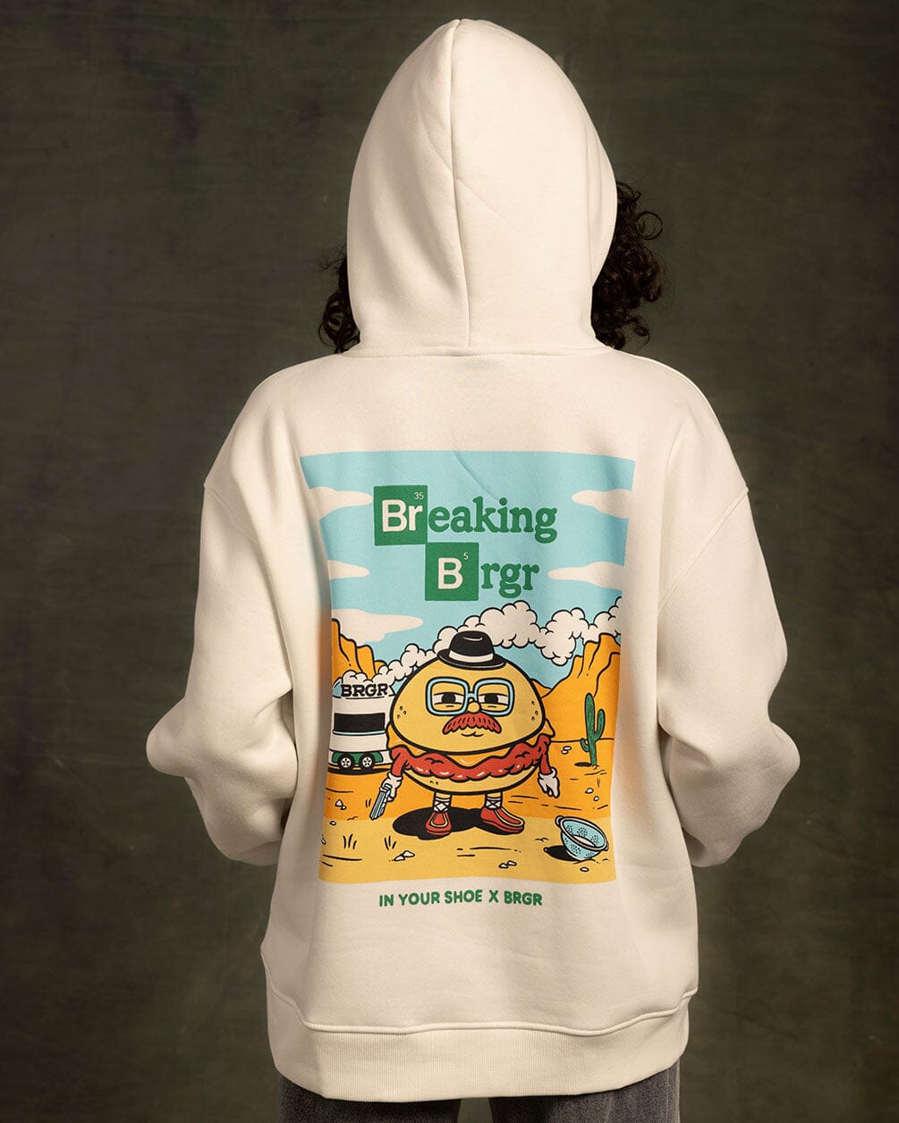 Breaking BRGR Hoodie Printed Hoodies IYS X BRGR 