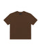 Brown Basic Boxy Tee
