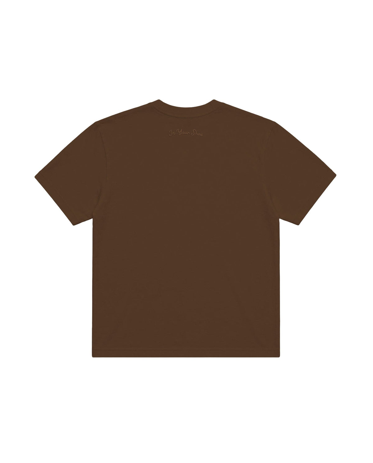 Brown Basic Boxy Tee Basic Boxy Tee IN YOUR SHOE 