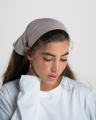 Brown Checks Bandana Bandana IN YOUR SHOE 
