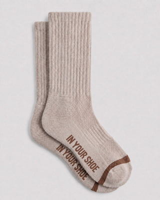 Brown Cloudy Neck Socks Neck Socks IN YOUR SHOE 