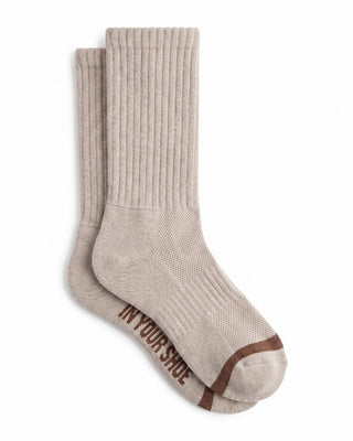 Brown Cloudy Neck Socks Neck Socks IN YOUR SHOE 